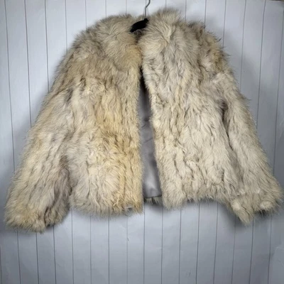 Vintage SAGA FOX Blue Fox Fur Coat Chic City Glam Luxury Jacket 12 (Small/XS) - Image 1 of 4