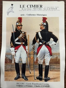 Le Cimier  - Republican Guard Cavalryman          90mm Metal GRC - Picture 1 of 1