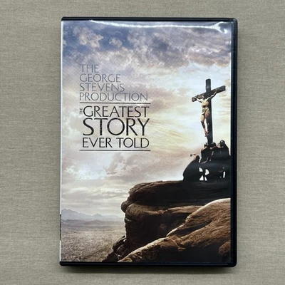 The Greatest Story Ever Told (DVD 1965) Jesus of Nazareth Historical Epic Life + - Image 1 of 4