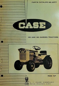 Case J.I. 150 190 Accionamiento Hidráulico Compacto Jardín Césped Tractor Piezas Manual Colt - Imagen 1 de 6