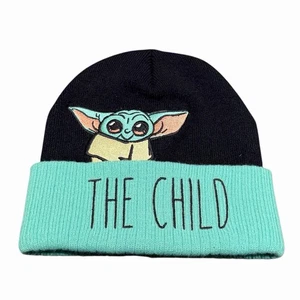 Disney Star Wars The Mandalorian Grogu Baby Yoda das Kind Beanie Mütze Größe 14y+ - Bild 1 von 5