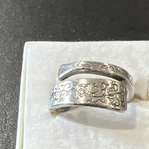 Vintage IS Spoon Ring Estate Jewelry Size 6 - Picture 1 of 14