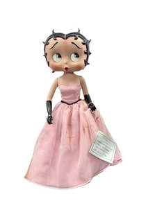 Vintage Betty Boop Belle Of The Ball Danbury Mint Puppe mit Ständer 16" groß - Bild 1 von 6