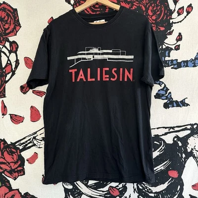 De Colección Chaqueta Roja Frank Lloyd Wright Taliesin Arquitectura Arte Camisa Diseño Logo L Foto 1 de 3