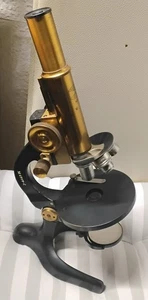 Antikes Mikroskop von Wilhelm & Heinrich Seibert - " Ernst Leitz GmbH Wetzlar " - Bild 1 von 15