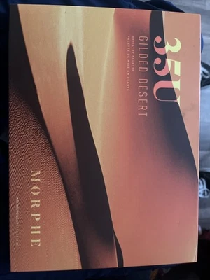 Paleta de sombras de ojos Morphe 35U Gilded Desert Artistry tonos brillantes bronceados nueva Foto 1 de 4