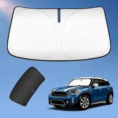 Sun Shade Sunshade for 2017-2024 Mini Countryman Cooper F60 SUV Windshield Cover Foto 1 de 4
