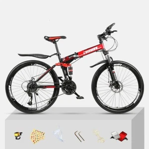 Dual Shock Absorbing Off-road Variable Speed Racing Male And Female Student Bike - Picture 1 of 13