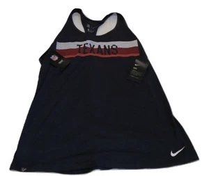 New NWT Houston Texans Nike Dri-Fit Touch Women's XL Tank Top Shirt $36 - Picture 1 of 1