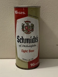 Vintage Schmidts of Philadelphia Light Beer 16oz Beer Can - Picture 1 of 5