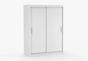 Schwebetürenschrank Schrank ohne Spiegel Garderobenschrank VISTA 04 150 cm - Bild 1 von 42