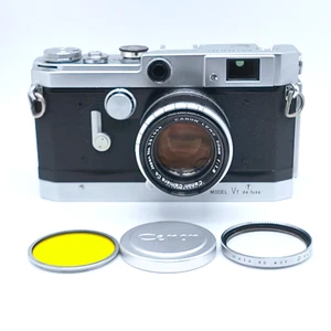" Near MINT " Canon VT De Luxe Rangefinder 50mm F/1.8 LTM L39 Lens from JAPAN - Picture 1 of 14