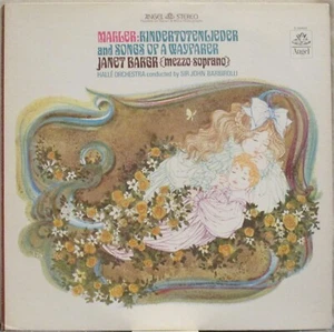 MAHLER Kindertotenlieder/Songs of a Wayfarer LP Janet Baker; Halle O. BARBIROLLI - Picture 1 of 1