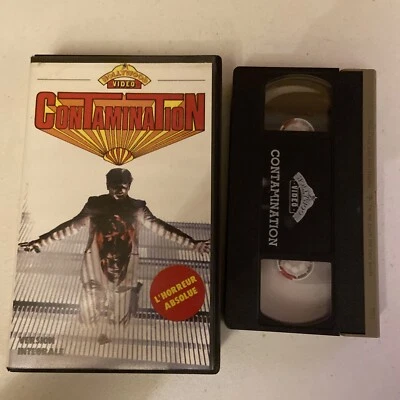 Contamination RARE French BIG BOX 1980 VHS Horror Alien PAL Sov Video Nasties - Image 1 of 3