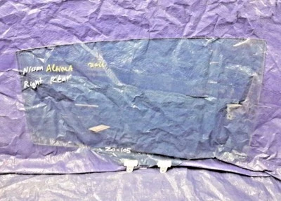 2007-2012 Nissan Altima Door Window Glass Rear Right Passenger Side OEM Foto 1 de 4