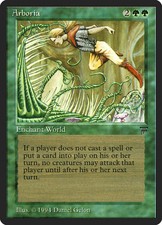 1X Arboria Legends NM/EX Italian MTG CARD