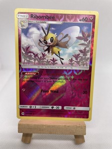 Pokemon Card Ribombee Sun & Moon Reverse Holo Rare 93/149 Near Mint