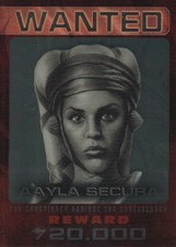 2015 Star Wars Chrome Perspectives Jedi vs. Sith Jedi Hunt #5 Aayla Secura