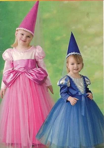 Toddler Princess Halloween Costume Witch Uncut Simplicity 0414 2569 Multi Sz AA - Picture 1 of 6