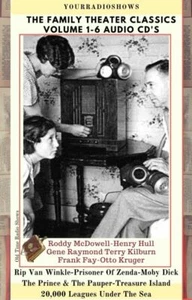 Family Theater Classics V.1-Radio Collection 6 Audio CD's Moby Dick SEALED Case - Picture 1 of 4