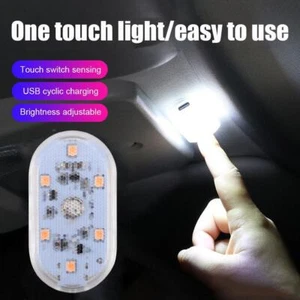 Car LED Lights Wireless Portable USB Interior Night Light for Car Decor NEWUK- - Picture 1 of 16