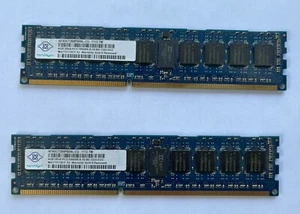 Nanya 8GB NT4GC72B8PBONL-CG 2 X 4GB PC3-10600 DDR3 SDRAM Server Memory - Picture 1 of 2