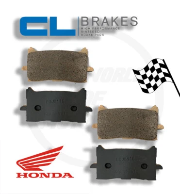 PASTIGLIE FRENO Honda CRF 1000/Africa Twin Adv DCT '16 '19 CL BRAKES 3116MSC ANT - Immagine 1 di 2