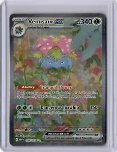 2023 Pokémon Scarlet & Violet Venesaur EX Special Illustration Rare #198/165 - Picture 1 of 2