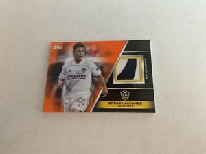 2022 Topps MLS Soccer EFRAIN ALVAREZ Orange Relic parallel 17/25 - Picture 1 of 1