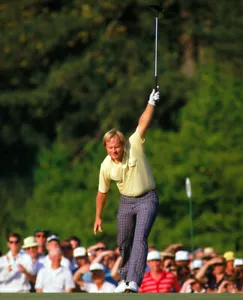 JACK NICKLAUS 8X10 CELEBRITY PHOTO PICTURE THE 1986 MASTERS 1 - Picture 1 of 1