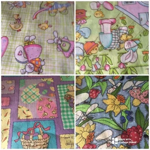 Pasteles de tela 28 10 x 10 cuadrados Pascua - Imagen 1 de 16