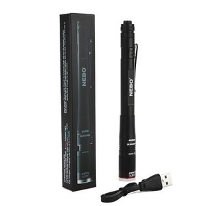 Rechargeable Pen Light Flashlight 360-Lumens