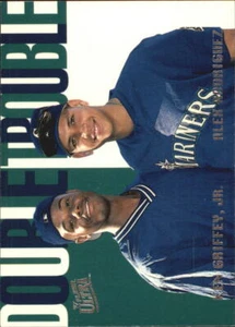 1997 Ultra Double Trouble #9 Ken Griffey Jr. Alex Rodriguez - NM-MT - Picture 1 of 2