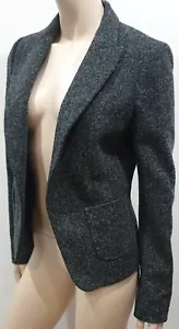 CELINE Made In France Blazer Jacke grau Wollmischung formell lässig tailliert 40 UK12 - Bild 1 von 10