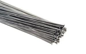 Wheelsmith DB15 Direct Pull Spokes Double Butted 264mm 15g Lot of 10 Silver NEW - Picture 1 of 4