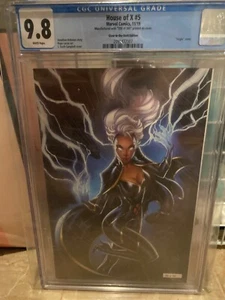 House of X #5 CGC 9.8 Limited to 300 Virgin Campbell Glow-in-the-Dark AP Variant - Picture 1 of 2