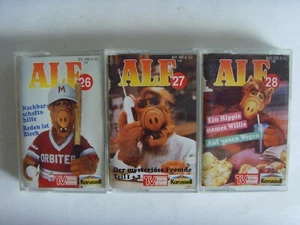 MC Kassetten Sammlung ALF 26-28, Folge 26 27 28, Original zur TV-Serie Karussell - Bild 1 von 4