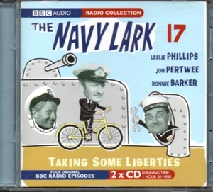 THE NAVY LARK 17 - 4 Original BBC Radio Episodes - 2xCD Audiobook - Picture 1 of 2
