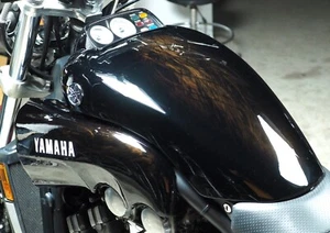 CustomPaint Grinder Tattoo Ghost V-MAX 1200 VMAX VMX12 Top Air Dummy Side Cover - Picture 1 of 23