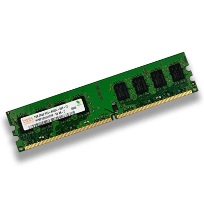 Hynix 2GB DDR2 PC2-6400U 800 MHz RAM Memory (HYMP125U64CP8-S6) - Image 1 of 2