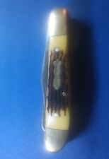 Limited Edition Uncle Henry Schrade  1112445 Trapper Pocket Knife Staglon China 