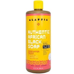 Alaffia Skin Care, Autentico Sapone Nero Africano, Tutto in Uno Sapone Liquido, - Foto 1 di 3