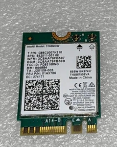 Carte Wifi Intel 3168NGW pour Acer Aspire ES1-732 . - Photo 1/1