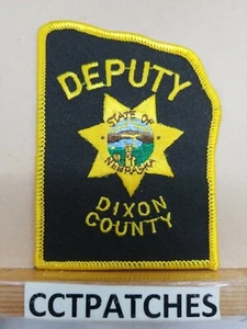 DIXON COUNTY, NEBRASKA SHERIFF (POLICE) SHOULDER PATCH NE - Picture 1 of 2