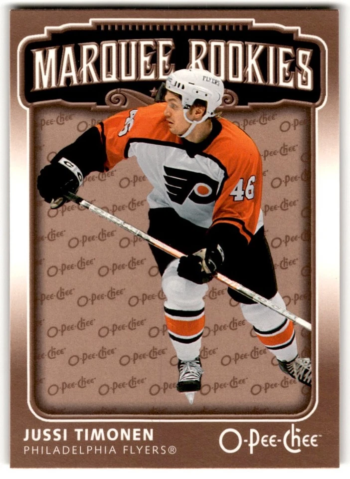 Jussi Timonen 2006-07 O-Pee-Chee Rookie #591 Philadelphia Flyers - Image 1 of 2