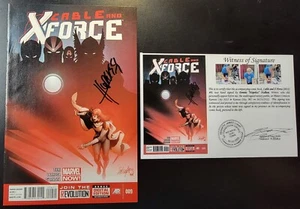 Cable and X-Force (2013) #9 SIGNED by Dennis Hopeless with Notarized WOS - Picture 1 of 7