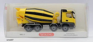 Wiking, 0681 49, Mercedes-Benz Arocs/Liebherr Fahrmischer, zinkgelb #S33 - Bild 1 von 3