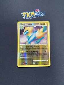 Juego de cartas coleccionables Pokémon Manectric Mysterious Treasures 28/123 holograma inverso raro MP. - Imagen 1 de 3