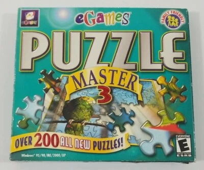Puzzle Master 3 PC Game 2002 eGames  - Image 1 of 4
