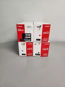 Canon 046H Set Original Canon Laser Toner Cartridges Black,Cyan, Magenta, Yellow - Picture 1 of 1